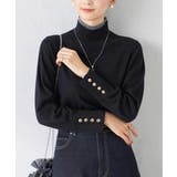 配色デザインニット | a.v.v【WOMEN】 | 詳細画像1 