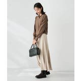 襟付きスキッパーニット | a.v.v【WOMEN】 | 詳細画像17 