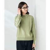 襟付きスキッパーニット | a.v.v【WOMEN】 | 詳細画像2 