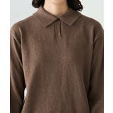 襟付きスキッパーニット | a.v.v【WOMEN】 | 詳細画像21 