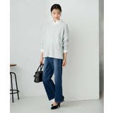 ラメVネックチュニックニット | a.v.v【WOMEN】 | 詳細画像12 