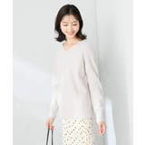 ラメVネックチュニックニット | a.v.v【WOMEN】 | 詳細画像16 