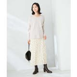 ラメVネックチュニックニット | a.v.v【WOMEN】 | 詳細画像19 