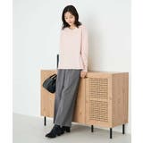 ラメVネックチュニックニット | a.v.v【WOMEN】 | 詳細画像4 