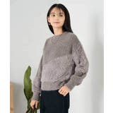 ミックスファンシーヤーンニット | a.v.v【WOMEN】 | 詳細画像16 