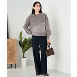 ミックスファンシーヤーンニット | a.v.v【WOMEN】 | 詳細画像21 