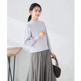 プチハイネック針抜きニット【新色追加】 | a.v.v【WOMEN】 | 詳細画像3 