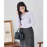 ワンポイント刺繍ケーブルニット | a.v.v【WOMEN】 | 詳細画像19 