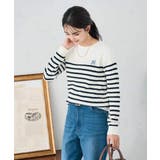 ワンポイント刺繍ケーブルニット | a.v.v【WOMEN】 | 詳細画像29 