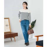 ワンポイント刺繍ケーブルニット | a.v.v【WOMEN】 | 詳細画像31 