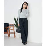 ワンポイント刺繍ケーブルニット | a.v.v【WOMEN】 | 詳細画像38 