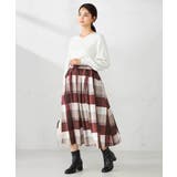 【洗える】ラメVネック美ラクるパフスリーブニット | a.v.v【WOMEN】 | 詳細画像22