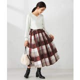 【洗える】ラメVネック美ラクるパフスリーブニット | a.v.v【WOMEN】 | 詳細画像25