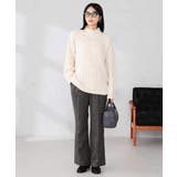 ケーブル編みバイアスデザインニット | a.v.v【WOMEN】 | 詳細画像14