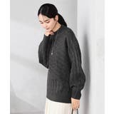 ケーブル編みバイアスデザインニット | a.v.v【WOMEN】 | 詳細画像19