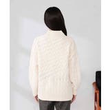 ケーブル編みバイアスデザインニット | a.v.v【WOMEN】 | 詳細画像27