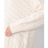 ケーブル編みバイアスデザインニット | a.v.v【WOMEN】 | 詳細画像29