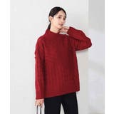 ケーブル編みバイアスデザインニット | a.v.v【WOMEN】 | 詳細画像3