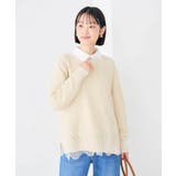 ラメ混 タック スラブ ニット | a.v.v【WOMEN】 | 詳細画像13