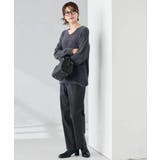 フェザーヤーンVネックニット | a.v.v【WOMEN】 | 詳細画像22