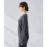 フェザーヤーンVネックニット | a.v.v【WOMEN】 | 詳細画像24