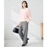 フェザーヤーンバイカラーニット | a.v.v【WOMEN】 | 詳細画像10