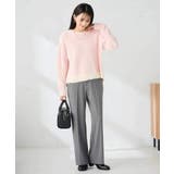 フェザーヤーンバイカラーニット | a.v.v【WOMEN】 | 詳細画像11