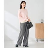 フェザーヤーンバイカラーニット | a.v.v【WOMEN】 | 詳細画像12