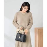 フェザーヤーンバイカラーニット | a.v.v【WOMEN】 | 詳細画像14