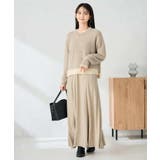 フェザーヤーンバイカラーニット | a.v.v【WOMEN】 | 詳細画像17