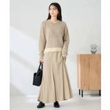 フェザーヤーンバイカラーニット | a.v.v【WOMEN】 | 詳細画像19