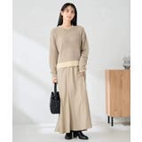 フェザーヤーンバイカラーニット | a.v.v【WOMEN】 | 詳細画像20