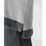 フェザーヤーンバイカラーニット | a.v.v【WOMEN】 | 詳細画像38