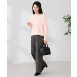 フェザーヤーンバイカラーニット | a.v.v【WOMEN】 | 詳細画像4