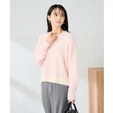 フェザーヤーンバイカラーニット | a.v.v【WOMEN】 | 詳細画像8