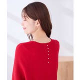 【雑誌InRed(宝島社)11月号掲載】バックパール ショート丈 ニット | a.v.v【WOMEN】 | 詳細画像15