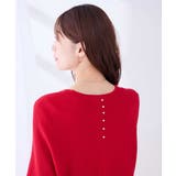 【雑誌InRed(宝島社)11月号掲載】バックパール ショート丈 ニット | a.v.v【WOMEN】 | 詳細画像16