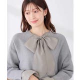 【雑誌InRed(宝島社)11月号掲載】バックパール ショート丈 ニット | a.v.v【WOMEN】 | 詳細画像39