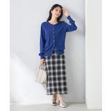 【洗える】ブロックチェックナロースカート | a.v.v【WOMEN】 | 詳細画像10 