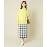 【洗える】ブロックチェックナロースカート | a.v.v【WOMEN】 | 詳細画像19 