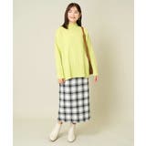 【洗える】ブロックチェックナロースカート | a.v.v【WOMEN】 | 詳細画像21 