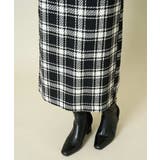 【洗える】ブロックチェックナロースカート | a.v.v【WOMEN】 | 詳細画像30 