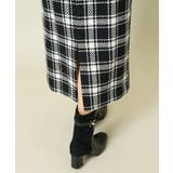 【洗える】ブロックチェックナロースカート | a.v.v【WOMEN】 | 詳細画像31 