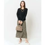 小花柄ジャガードスカート | a.v.v【WOMEN】 | 詳細画像12 