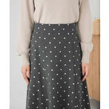 箔ドットフレアスカート | a.v.v【WOMEN】 | 詳細画像17 