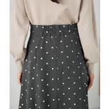 箔ドットフレアスカート | a.v.v【WOMEN】 | 詳細画像18 