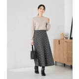 箔ドットフレアスカート | a.v.v【WOMEN】 | 詳細画像5 