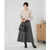 箔ドットフレアスカート | a.v.v【WOMEN】 | 詳細画像6 