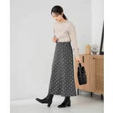 箔ドットフレアスカート | a.v.v【WOMEN】 | 詳細画像7 