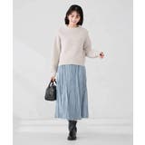 【洗える】フェイクスエードランダムプリーツスカート | a.v.v【WOMEN】 | 詳細画像10